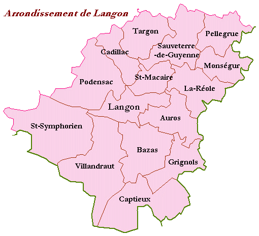 Arrondissement of Langon #